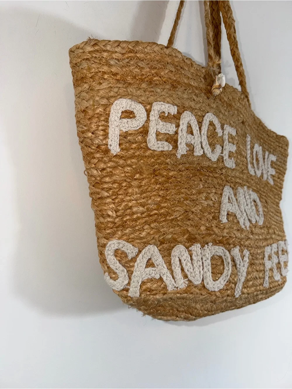 Sugarboo & Co. Large Jute Tote Bag - 